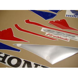 SUZUKI HAYABUSA 2008 - DARK BLUE VERSION DECALS