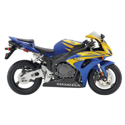 SUZUKI HAYABUSA 2008 - DARK BLUE VERSION DECALS