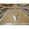 SUZUKI HAYABUSA 2008 - DARK BLUE VERSION DECALS
