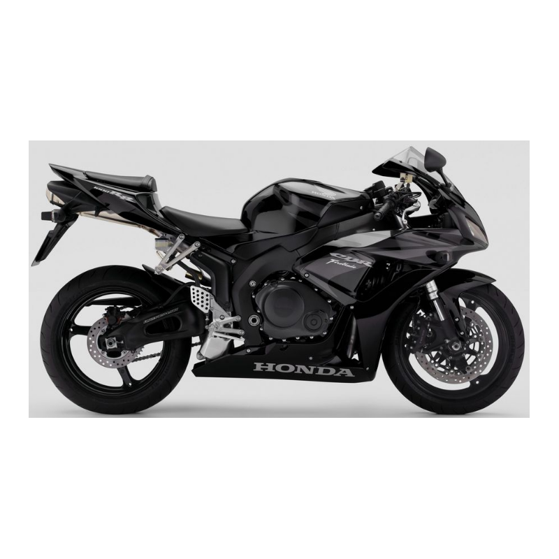 Honda CBR 1000RR 2007 - BLACK/GREY EU VERSION DECALS