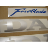 SUZUKI HAYABUSA 2008 - DARK BLUE VERSION DECALS