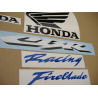 SUZUKI HAYABUSA 2008 - DARK BLUE VERSION DECALS