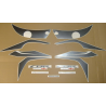 SUZUKI HAYABUSA 2008 - DARK BLUE VERSION DECALS