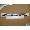 Honda CBR 1000RR 2009 - WHITE VERSION DECALS