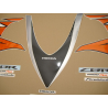 Honda CBR 1000RR 2010 - ORANGE/SILVER VERSION DECALS