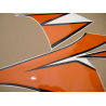 SUZUKI HAYABUSA 2008 - DARK BLUE VERSION DECALS