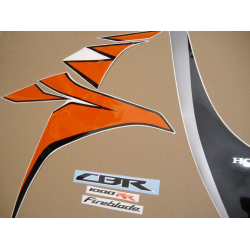 SUZUKI HAYABUSA 2008 - DARK BLUE VERSION DECALS