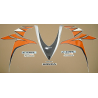 SUZUKI HAYABUSA 2008 - DARK BLUE VERSION DECALS