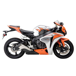 Honda CBR 1000RR 2010 - ORANGE/SILVER VERSION DECALS