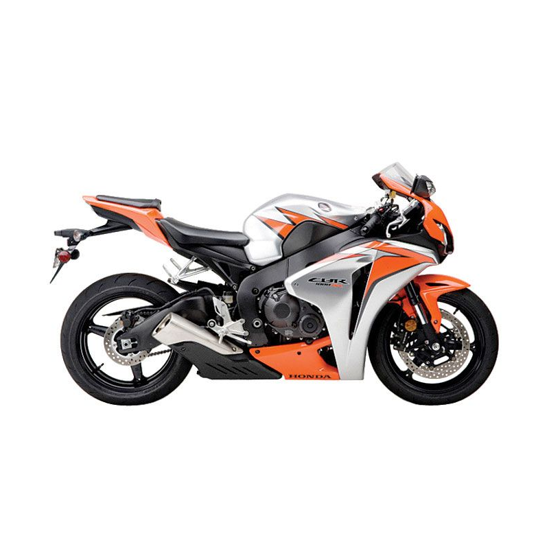 Honda CBR 1000RR 2010 - ORANGE/SILVER VERSION DECALS