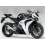 Honda CBR 1000RR 2010 - WHITE/BLACK VERSION DECALS (Compatible Product)