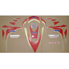 SUZUKI HAYABUSA 2008 - DARK BLUE VERSION DECALS
