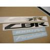 Honda CBR 1000RR 2012 - RED/BLACK/WHITE VERSION DECALS