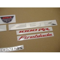 Honda CBR 1000RR 2013 - BLACK VERSION DECALS