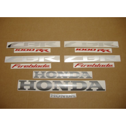 SUZUKI HAYABUSA 2008 - DARK BLUE VERSION DECALS