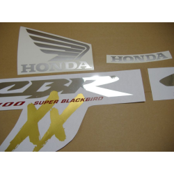 SUZUKI HAYABUSA 2008 - DARK BLUE VERSION DECALS