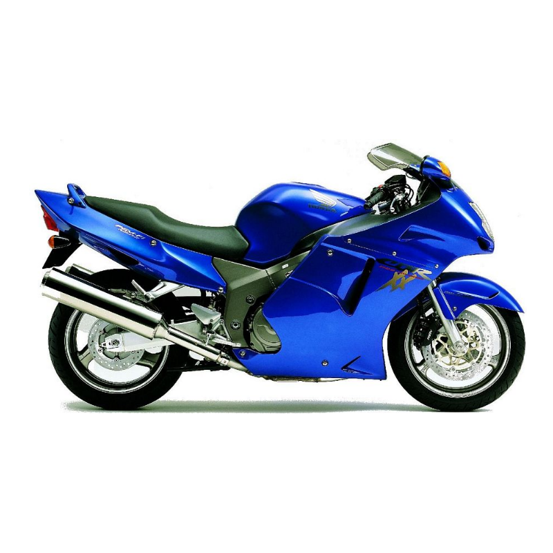 Honda CBR 1100XX 2000 - BLUE VERSION DECALS