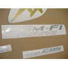 Honda CBR 1100XX 2001 - WINE RED VERSION DECALS