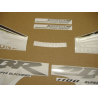 SUZUKI HAYABUSA 2008 - DARK BLUE VERSION DECALS
