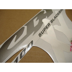 Honda CBR 1100XX 2003 - MATTE BLACK/SILVER DECALS