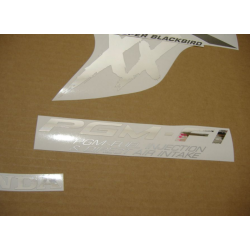 SUZUKI HAYABUSA 2008 - DARK BLUE VERSION DECALS