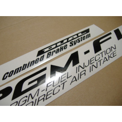 Honda CBR 1100XX 2004 - SILVER VERSION DECALS