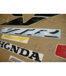 Honda VTR 1000 2000 - RED/BLACK VERSION DECALS