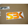 SUZUKI HAYABUSA 2008 - DARK BLUE VERSION DECALS
