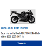 stickers decals for honda cbr1000rr